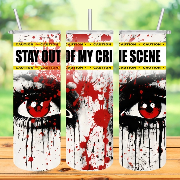 True Crime 20oz Hot/Cold Tumbler - Picture 1 of 1